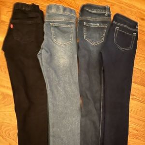Girls size 8 skinny jeans